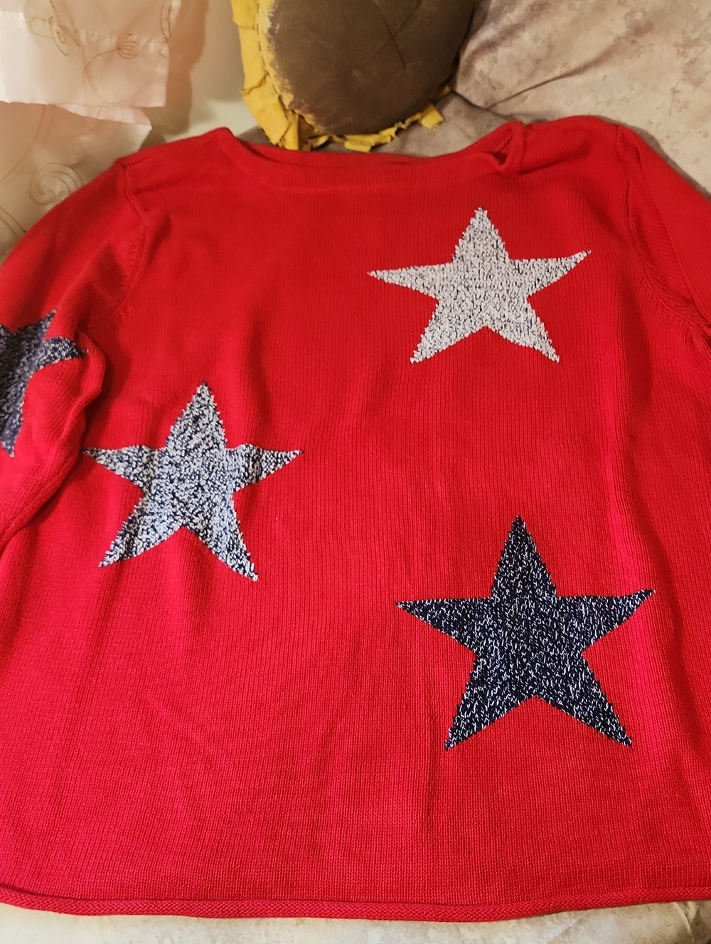 Norton Studio Red Crewneck Sweater - Women's XL
